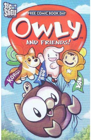 Owly And Friends FCBD 2008 published by Top Shelf with cover art by Andy Runton