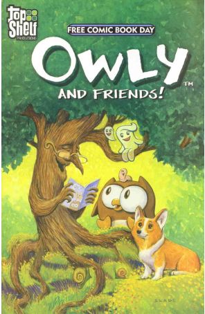 Owly And Friends FCBD 2010 published by Top Shelf with cover art by James Kochalka