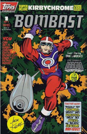 Bombast 1 published by Topps with cover art by Jack Kirby