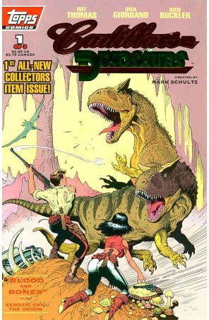 Cadillacs And Dinosaurs (Vol. 2) 1SC published by Topps with cover art by William Stout