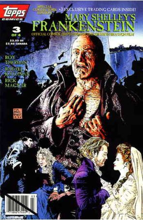 Frankenstein (Mary Shelley's) 3A published by Topps with cover art by Tim Bradstreet