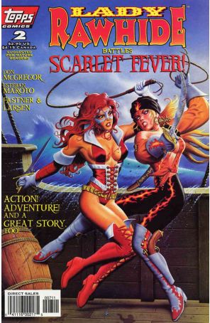 Lady Rawhide (Vol. 2) 2 published by Topps with cover art by Steve Fastner and Richard Larson