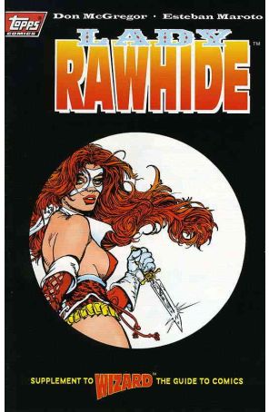 Lady Rawhide Mini Comic 1 published by Topps with cover art by Esteban Maroto