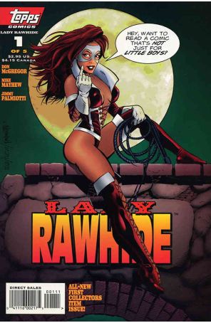 Lady Rawhide 1 published by Topps with cover art by Mike Mayhew