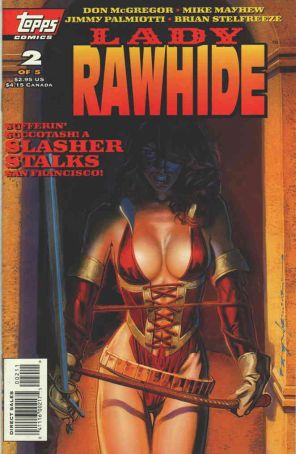 Lady Rawhide 2 published by Topps with cover art by Brian Stelfreeze