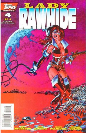 Lady Rawhide 4 published by Topps with cover art by Michael Golden
