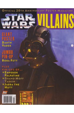 Official Star Wars 20th Anniversary Poster Magazine: Villains 1 published by Topps