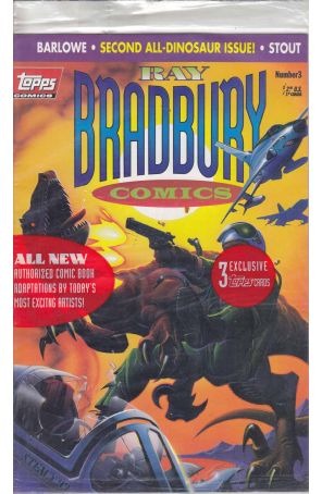 Ray Bradbury Comics 3 (with card) published by Topps with cover art by Ken Steacy