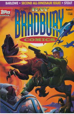 Ray Bradbury Comics 3 published by Topps with cover art by Ken Steacy