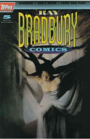 Ray Bradbury Comics 5 published by Topps with cover art by Jon J. Muth