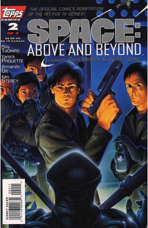 Space: Above and Beyond 2 published by Topps with cover art by Ken Steacy