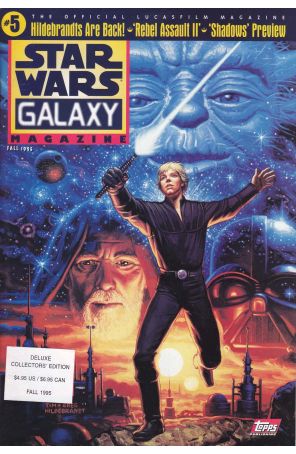 Star Wars Galaxy Magazine 5A published by Topps with cover art by Tim Hildebrandt and Greg Hildebrandt