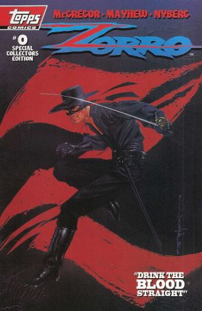 Zorro (Topps) 0 published by Topps with cover art by Brian Stelfreeze