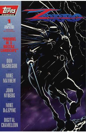 Zorro (Topps) 1 published by Topps with cover art by Frank Miller