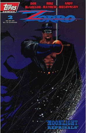 Zorro (Topps) 2 published by Topps with cover art by Jae Lee