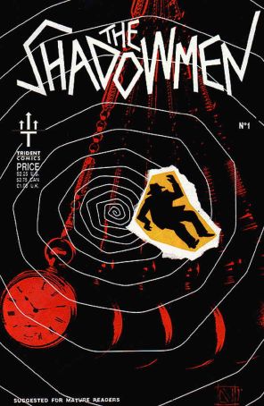 Shadowmen 1 published by Trident with cover art by Daniel Vallely