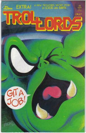 Trollords (Vol. 1) 11 published by Tru with cover art by Paul Fricke