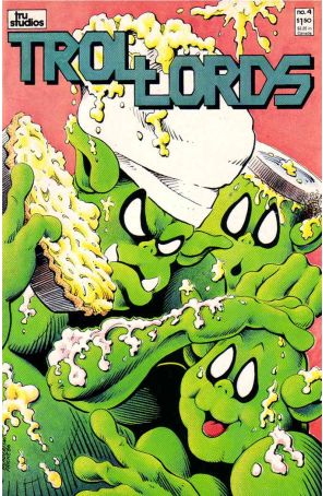 Trollords (Vol. 1) 4 published by Tru with cover art by Scott Beardstadt