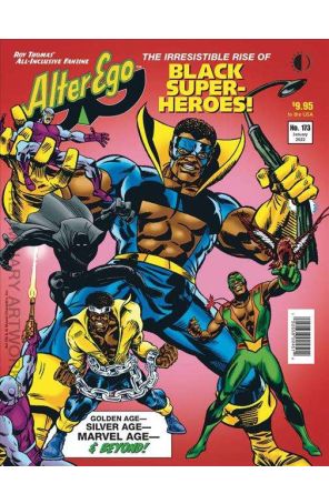 Alter Ego (TwoMorrows) 173 published by TwoMorrows with cover art by Steve Ditko