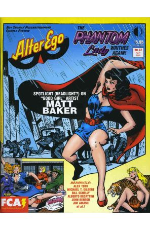 Alter Ego (TwoMorrows) 47 published by TwoMorrows with cover art by Matt Baker