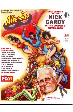 Alter Ego (TwoMorrows) 65 published by TwoMorrows with cover art by Nick Cardy