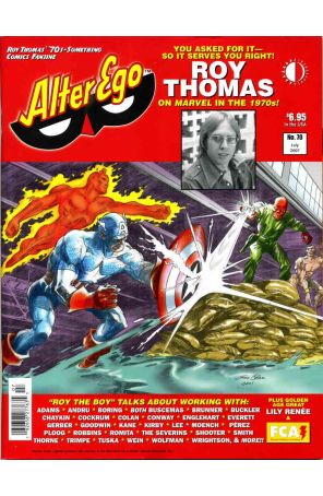 Alter Ego (TwoMorrows) 70 published by TwoMorrows with cover art by Gene Colan