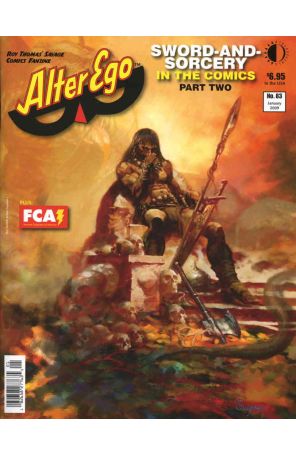 Alter Ego (TwoMorrows) 83 published by TwoMorrows with cover art by Arthur Suydam