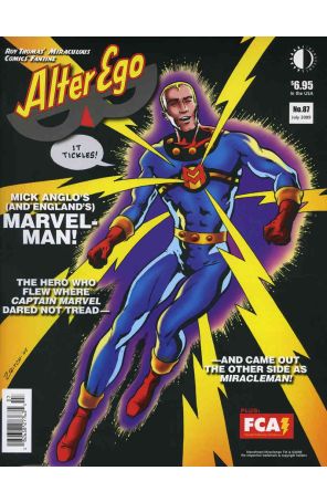 Alter Ego (TwoMorrows) 87 published by TwoMorrows with cover art by Rick Veitch