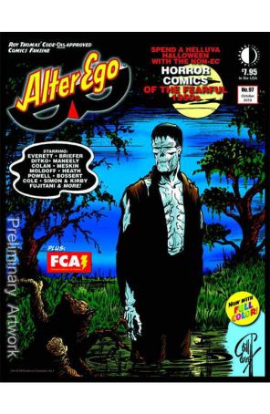 Alter Ego (TwoMorrows) 97 published by TwoMorrows with cover art by Bill Everett