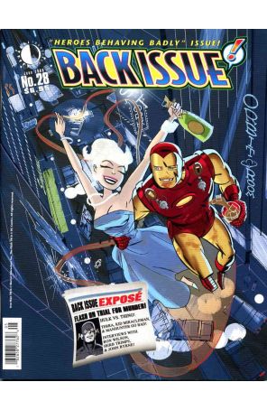 Back Issue 28 published by TwoMorrows with cover art by Darwyn Cooke