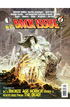 Back Issue 52 published by TwoMorrows with cover art by Bernie Wrightson