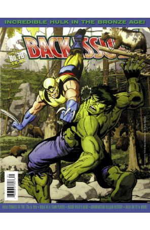 Back Issue 70 published by TwoMorrows with cover art by Herb Trimpe