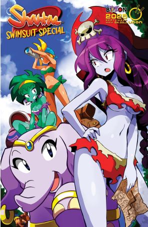 2025 Shantae Swimsuit Special 1A published by Udon with cover art by Nami Sakurajyousui