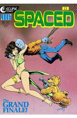 Spaced 13 published by Eclipse with cover art by John Williams and Tom Stazer