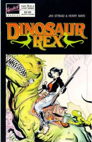 Dinosaur Rex 3 published by Upshot with cover art by Henry Mayo