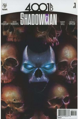4001 A.D. Shadowman 1B published by Valiant with cover art by Meghan Hetrick