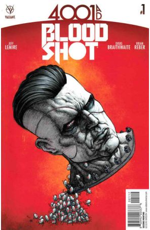 4001 A.D.: Bloodshot 1 (2nd) published by Valiant with cover art by Ryan Lee