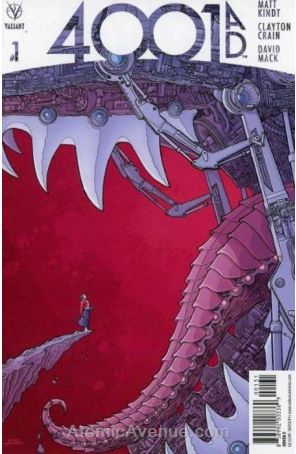 4001 A.D. 1C published by Valiant with cover art by Ryan Bodenheim