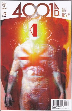4001 A.D. 3B published by Valiant with cover art by Tula Lotay