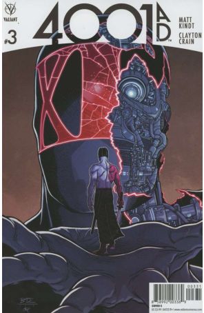 4001 A.D. 3C published by Valiant with cover art by Ryan Bodenheim
