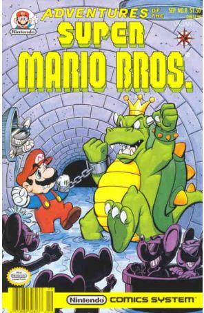 Adventures of the Super Mario Bros. 8 published by Valiant