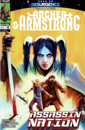 Archer And Armstrong: Assassin Nation 2A published by Valiant with cover art by Nico Di Mattia