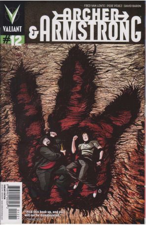 Archer and Armstrong (2nd Series) 12A published by Valiant with cover art by Juan Doe