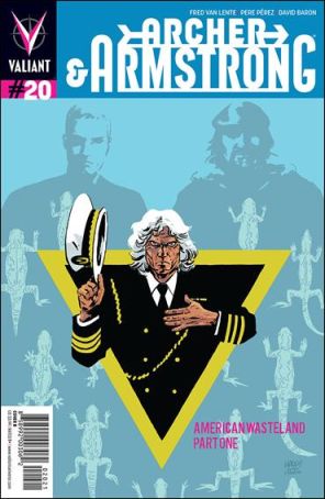 Archer and Armstrong (2nd Series) 20B published by Valiant with cover art by Michael Walsh