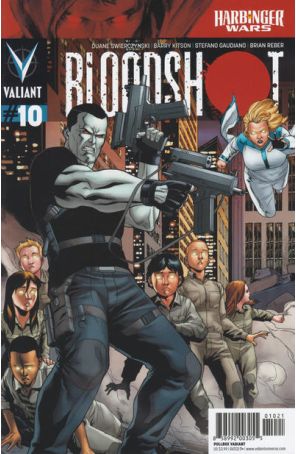 Bloodshot (3rd Series) 10A published by Valiant with cover art by Clayton Henry
