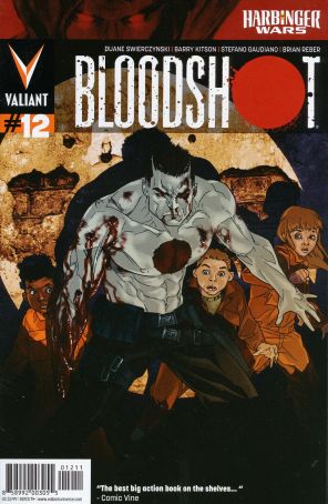 Bloodshot (3rd Series) 12 published by Valiant with cover art by Kalman Andrasofszky