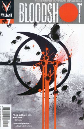 Bloodshot (3rd Series) 7 published by Valiant with cover art by Kalman Andrasofszky