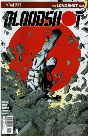 Bloodshot (4th Series) 4A published by Valiant with cover art by Declan Shalvey