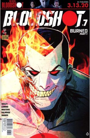 Bloodshot (4th Series) 7D published by Valiant with cover art by Juan Doe