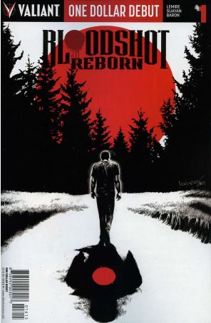 Bloodshot Reborn 1 (2nd) published by Valiant with cover art by Mico Suayan